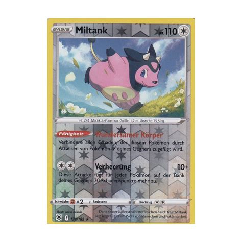 Miltank Holo Reverse Holo Astralglanz Pokemon Karte Kaufen