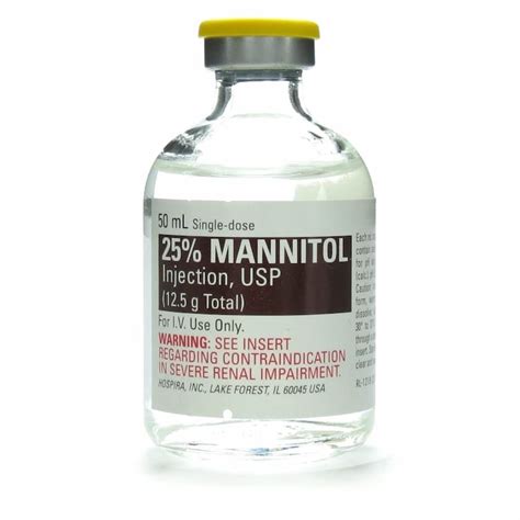 What Is The Mannitol Component? When Is It Used?