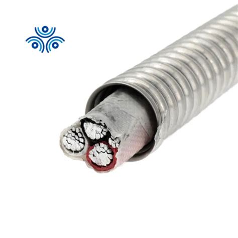 Teck 90 Armored Mc Power Cable Pvc Jacketed Aluminum Multiconductor With Ground Ac Electrical