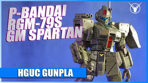 P Bandai HGUC RGM 79S GM Spartan Gunpla Review YouTube