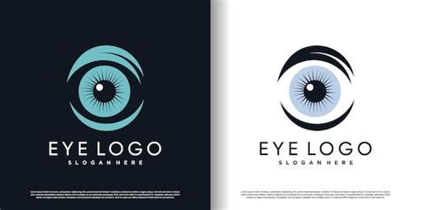 Premium Vector Eye Logo Design Template With Creative Concept Premium