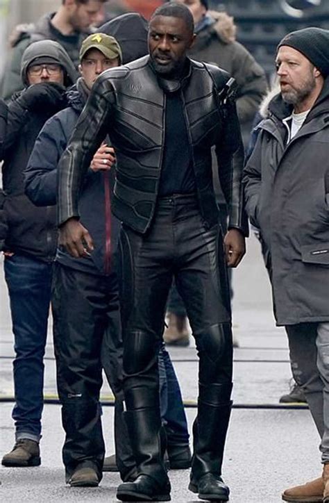 Hobbs And Shaw Idris Elba Brixton Black Leather Jacket Elba Idris Elba Handsome Black Men