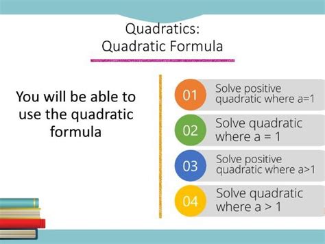 Quadratics Quadratic Formula Powerpoint Higher Gcse Teaching Resources