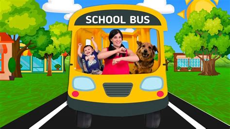 2019 Sing Along Song Wheels On The Bus Nursery Youtube