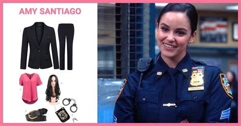 Dress Like Amy Santiago From Brooklyn Nine Nine Costume Halloween And