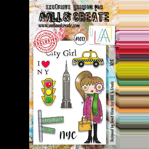 Stamp Set 1012 Nyc Aall Tp 1012 Craftlines Bv