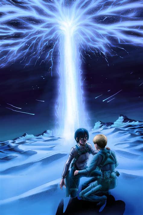 Armin And Mikasa In Paths Attack On Titan Anime Attack On Titan