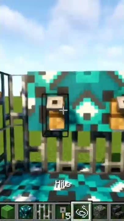 Trampolín Super Funcional En Minecraft Shorts Youtube