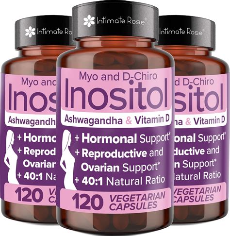 Myo Inositol And D Chiro Inositol Capsules With Mthf Folate