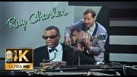 Ray Charles Ai 4k Colorized Restored 😎 Whatd I Say 😎 1966 Youtube