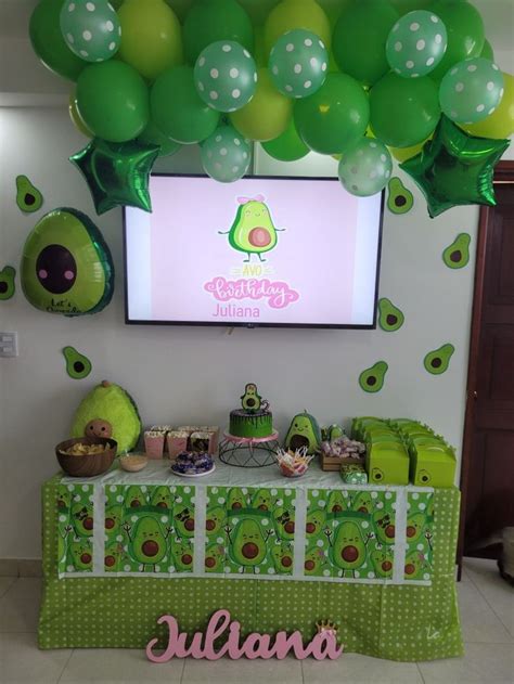 Cumplea Os Aguacate Banderines Para Fiestas Decoracion De Cumplea Os