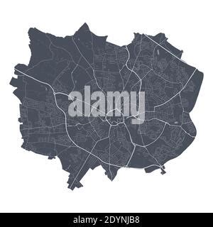 Mapa De Coventry Mapa Detallado Del Rea Administrativa De La Ciudad