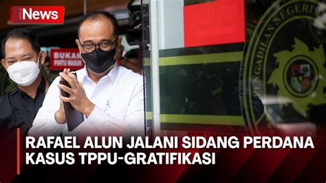 Ayah Mario Dandy Rafael Alun Trisambodo Jalani Sidang Perdana Kasus