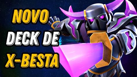 PEKKA BOW É O NOVO DECK DE X BESTA DESTRUINDO MEUS ADVERSÁRIOS