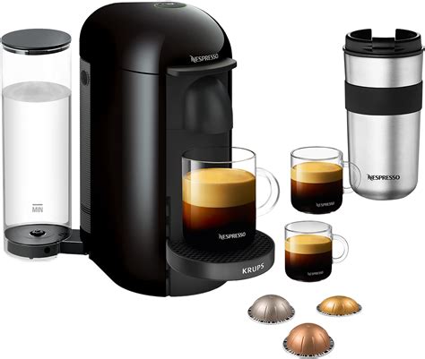 Nespresso By Krups Vertuo Plus Xn Pod Coffee Machine Black New