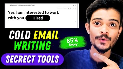 My Secret Tool To Write Cold Email Get Response How To Write A Cold