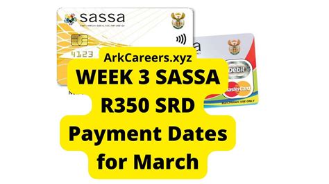 Week Sassa R Srd Payment Dates For March Arkcareers Xyz