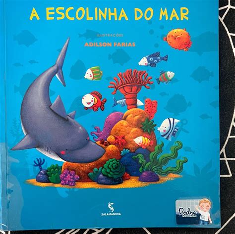 Livro Paradidático a Escolinha do Mar Ruth Rocha Item Infantil