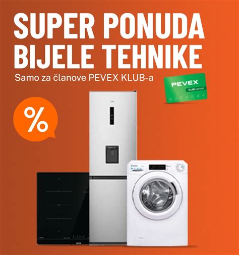 Super Ponuda Bijele Tehnike Pevex