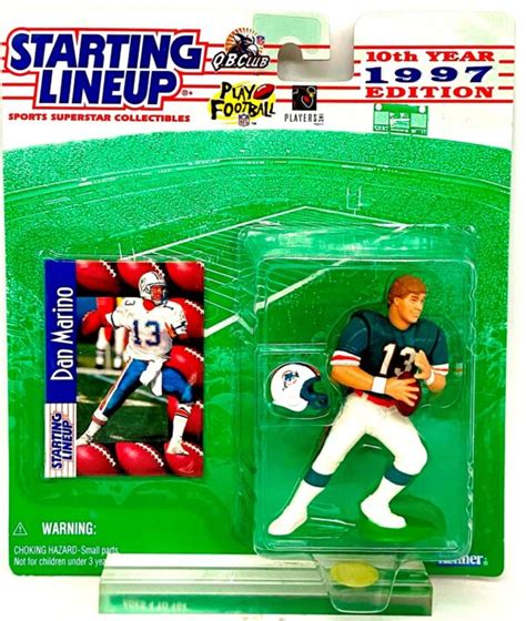 Vintage 1997 Edition 10th Year Kenner Starting Lineup Dan Marino