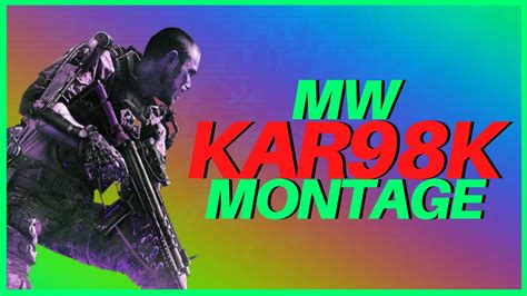 Modern Warfare Kar K Montage Kar K Best Shots Kills Sniper