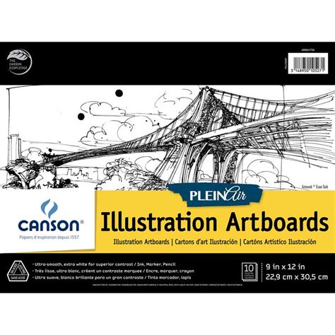 Canson Plein Air Illustration Art Board Pad