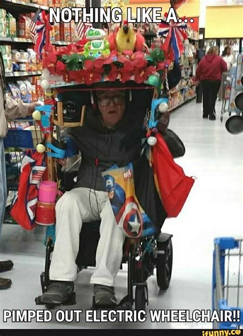 Nothing Like A Al In Pimped Out Electric Wheelchair Ifunny