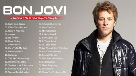 Bon Jovi Greatest Hits Full Album The Best Of Bon Jovi 2023 Youtube