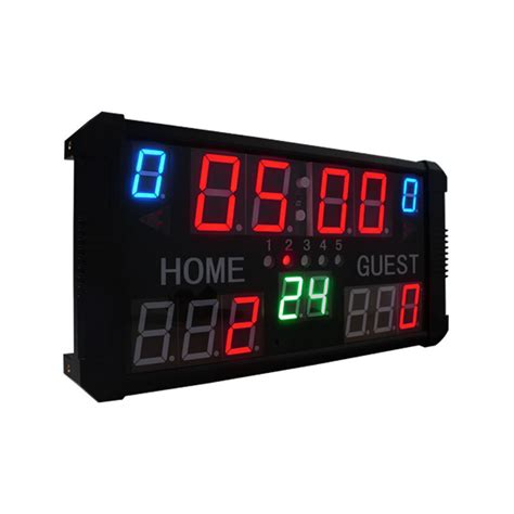 Indoor Portable Digital Scoreboard Led Score Keeper Basketball