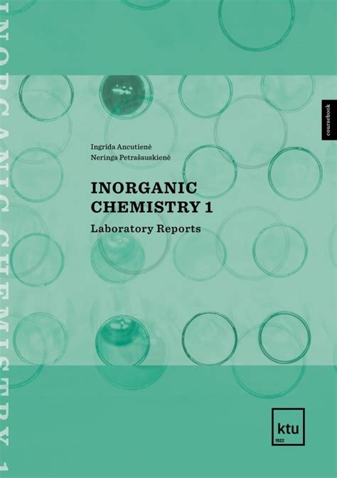 Inorganic Chemistry 1 Laboratory Reports Knygos Lt