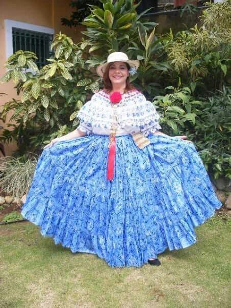 Pollera Montuna Con Sombrero Pintado National Dress Victorian Dress