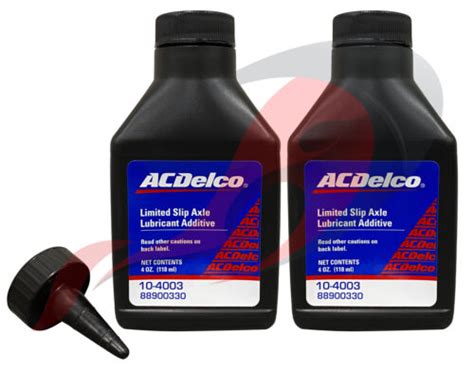 Genuine Gm Acdelco Limited Slip Axle Lubricant Additive Oz Set