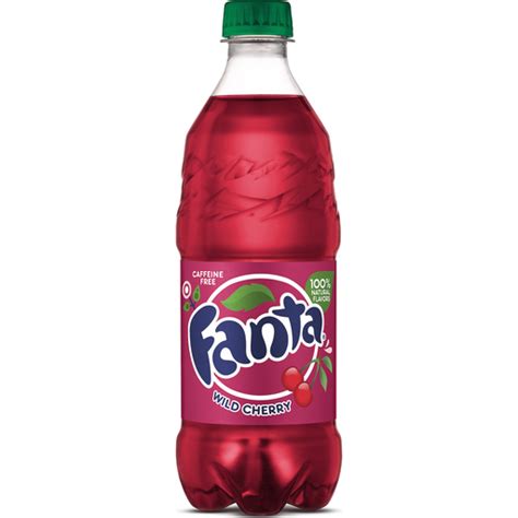 Fanta Wild Cherry Bottle, 20 fl oz | Sports & Energy | Foodtown