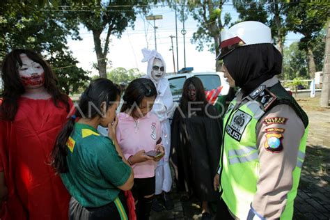 Upaya Tekan Angka Kecelakaan Lalu Lintas Antara Foto