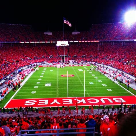 Ohio State Stadium Night