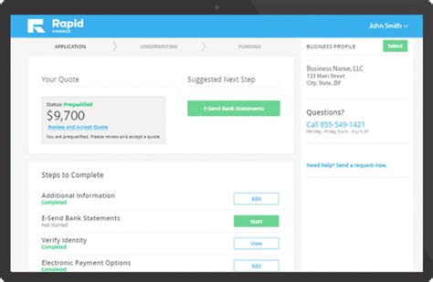 Small Business Loans And Financing Up To 500000 Rapid Finance