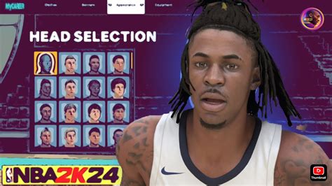 The Bestja Morant Nba 2k24 Next Gen Face Creation Youtube