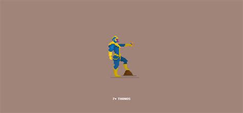 Pixel Art_Marvel Characters :: Behance