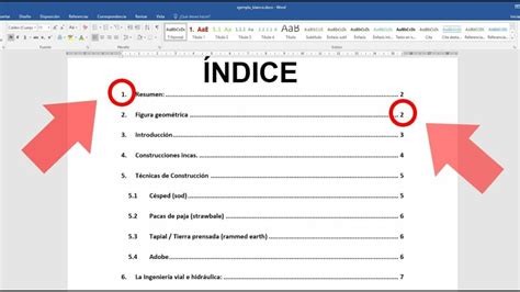 Cómo Hacer Un índice En Word Softonic