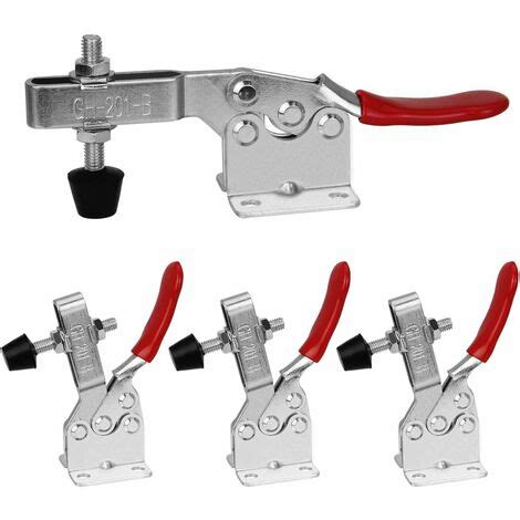 4pcs Toggle Clamp GH 201 B Toggle Clamp Holding Capacity About 90 Kg