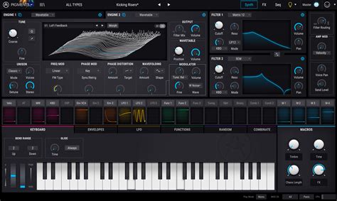 Pigments Is Arturia S New Wavetable And Virtual Analog Software Synthesizer