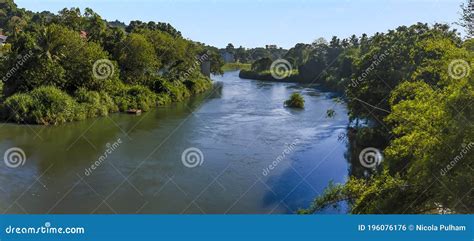 Mahaweli River And Bridge _ Srilanka. Stock Image | CartoonDealer.com ...