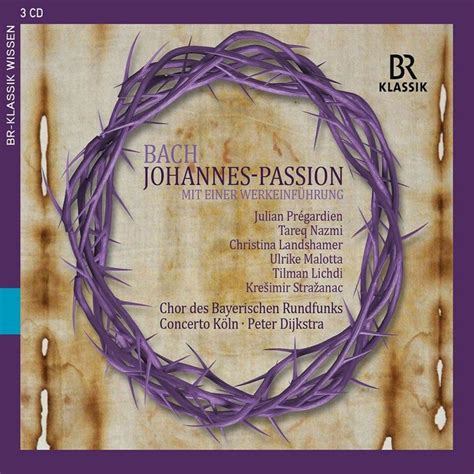 Bach J S St John Passion Bwv With Introduction J