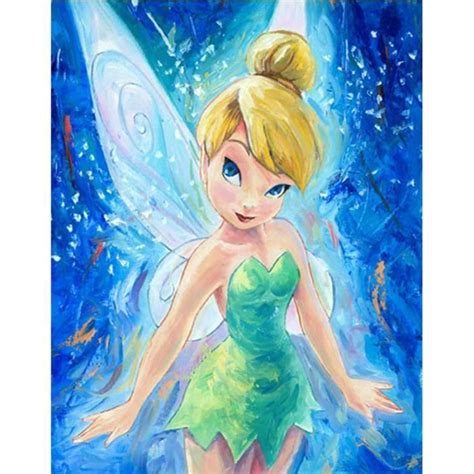 D Diamond Painting Complet Broderie Par Num Ros Clochette Disney