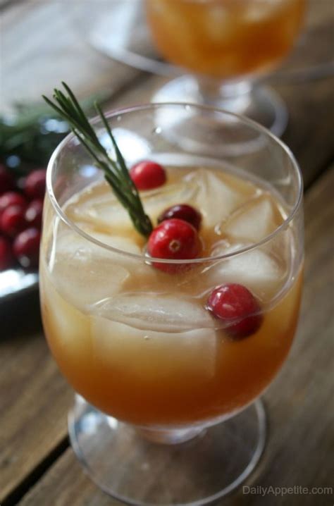 Bourbon Holiday Punch Daily Appetite Christmas Recipes Appetizers