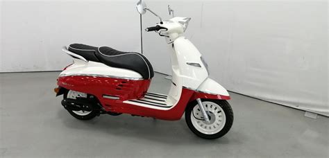 Peugeot Django Cm Scooter Km Blanc Boulogne