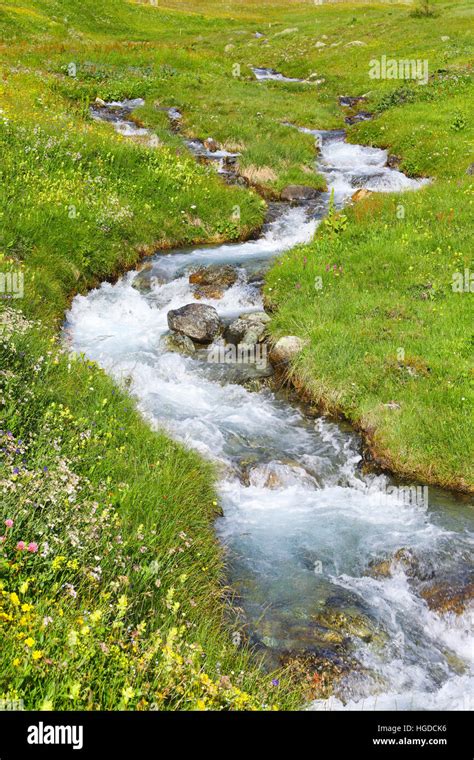 creek in in Grisons, Switzerland Stock Photo - Alamy