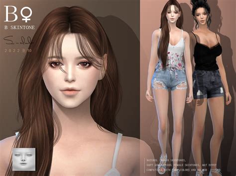 The Sims Resource Asian Female Overlay Skintone B1022