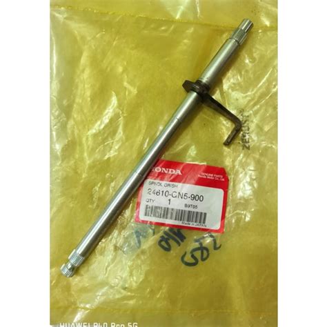 Spindle Gear Change Shaft Xrm 110 Wave 100 Honda Genuine Parts Made In