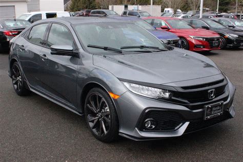 New 2019 Honda Civic Hatchback Sport Touring Hatchback In Kirkland